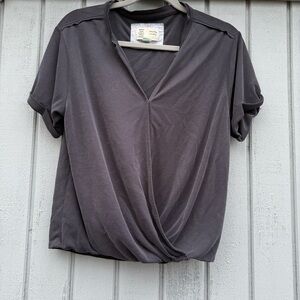 Anthropologie Charcoal Women's Top Size XS.